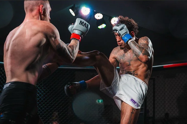 Fight report from last weekend🔥

Friday night we had Andoni and Dat try their luck at MMA with both making their debut on @melbournefightseries 

Although both doing well on the feet, the ground was always going to be the test.
All heart from both b