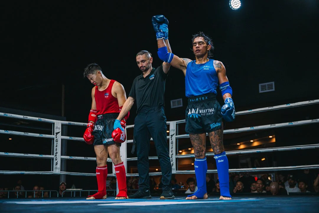 🔥 March Fight Report &ndash; The Ring Gym Muay Thai

Great performances from the team at @muaythaivictoria 👊

@namnguz stayed composed against a much taller opponent, picked his shots well and earned a hard-fought draw.

Thomas secured the win afte