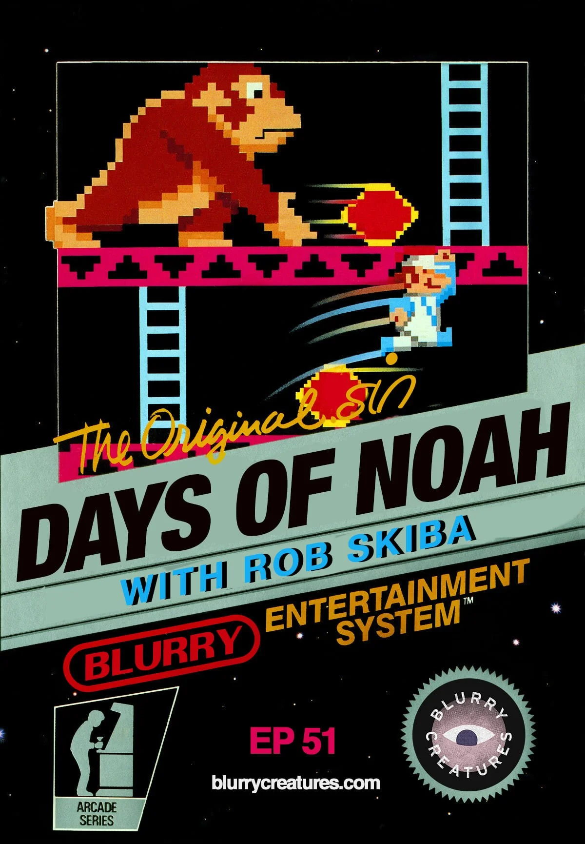 EP: 51 Days Of Noah with Rob Skiba — Blurry Creatures