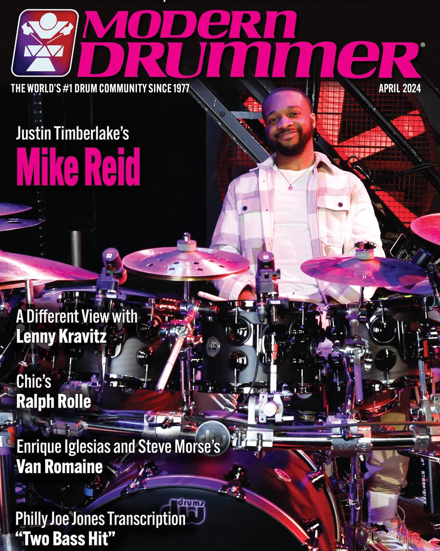 Our album &ldquo;Familia&rdquo; got featured in the latest issue of Modern Drummer Magazine! 🥁 !!!
Being a fan of the magazine since I first picked up drumsticks, it&rsquo;s beyond words to see our work recognized in these pages. From collecting iss