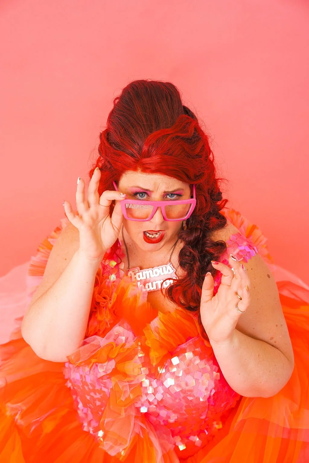 Famous Sharron_POSED Fru Fru Pink Glasses_WS.jpg