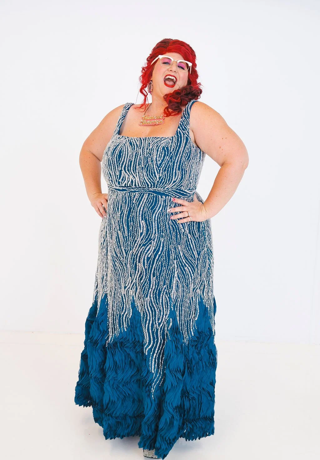 Famous Sharron_CLASSIC Blue Sequin Happy_WS.jpg