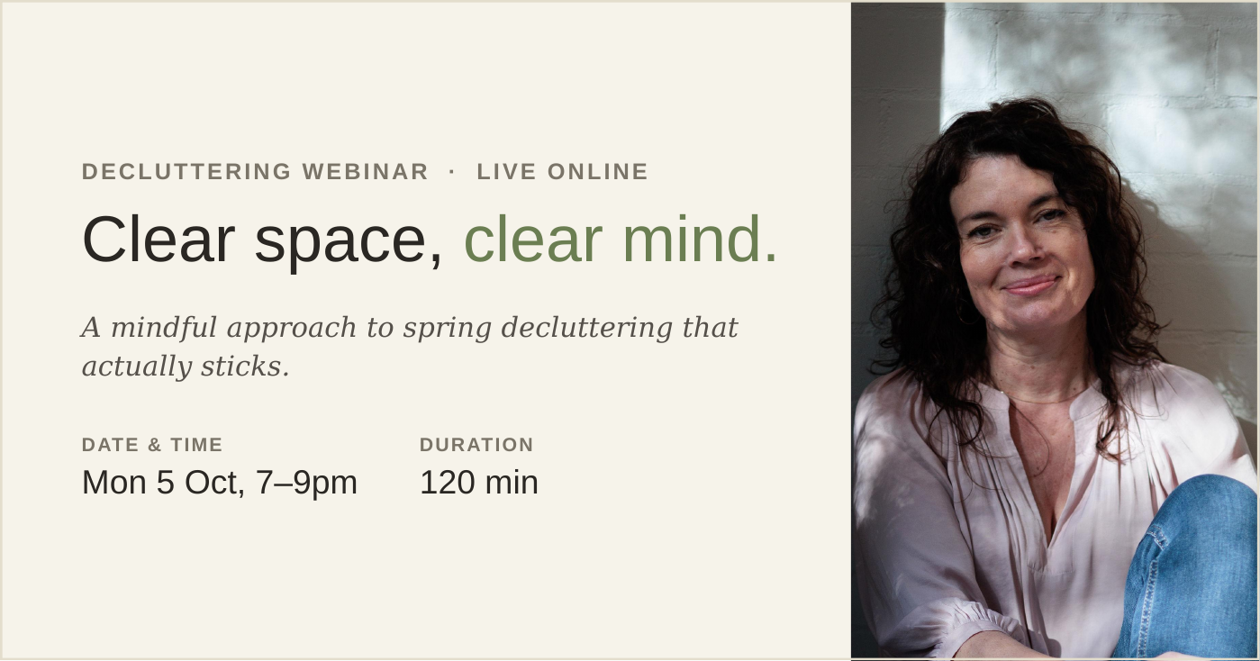 Decluttering Webinar