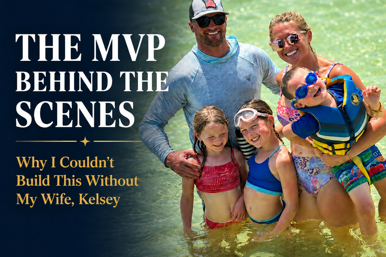 The MVP Behind the Scenes: Why I Couldn't Build This Without My Wife, Kelsey