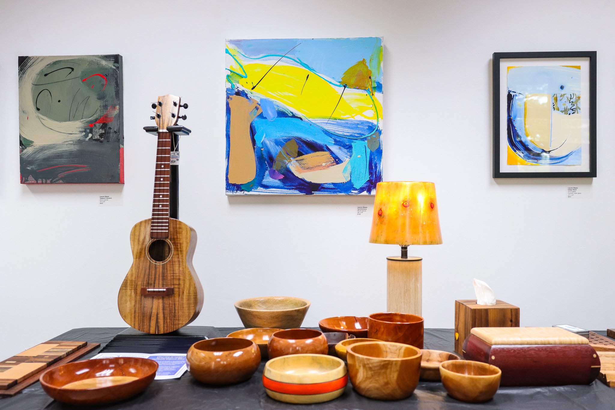 Looking for a unique, handmade holiday gift? Check out the Honolulu Kupuna Shed Holiday Sale this weekend, Friday through Sunday, December 12-14, from 11 a.m. to 5 p.m. in the Courtyard Gallery! 
Members of the nonprofit Honolulu Kupuna Shed will be 