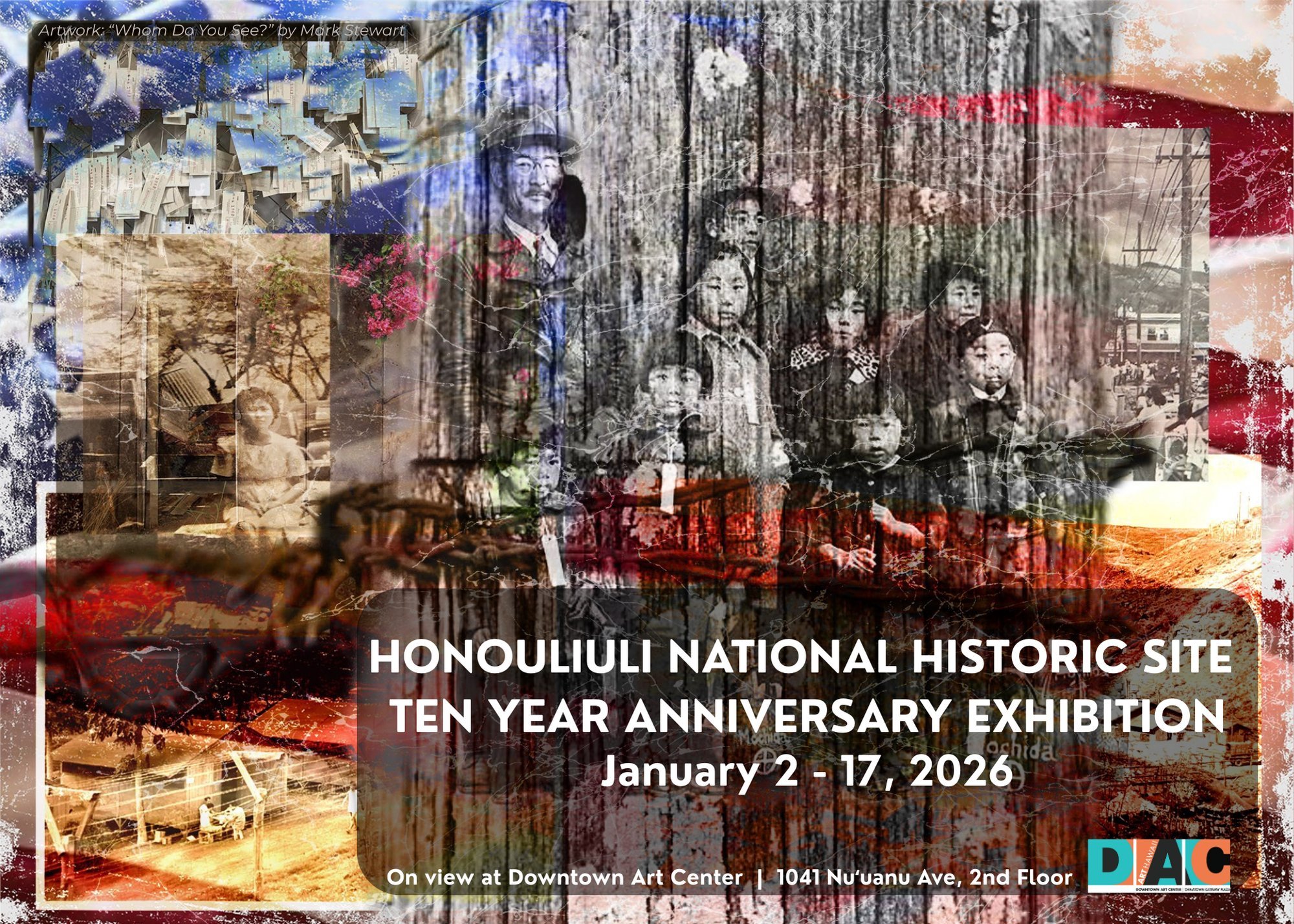 UPCOMING EXHIBITION: Downtown Art Center is honored to host the final event of the Honouliuli 10th Anniversary Celebrations, an exhibition sponsored by Pacific Historic Parks (@pacifichistoricparks), on view January 2&ndash;17, 2026 in the Main Galle