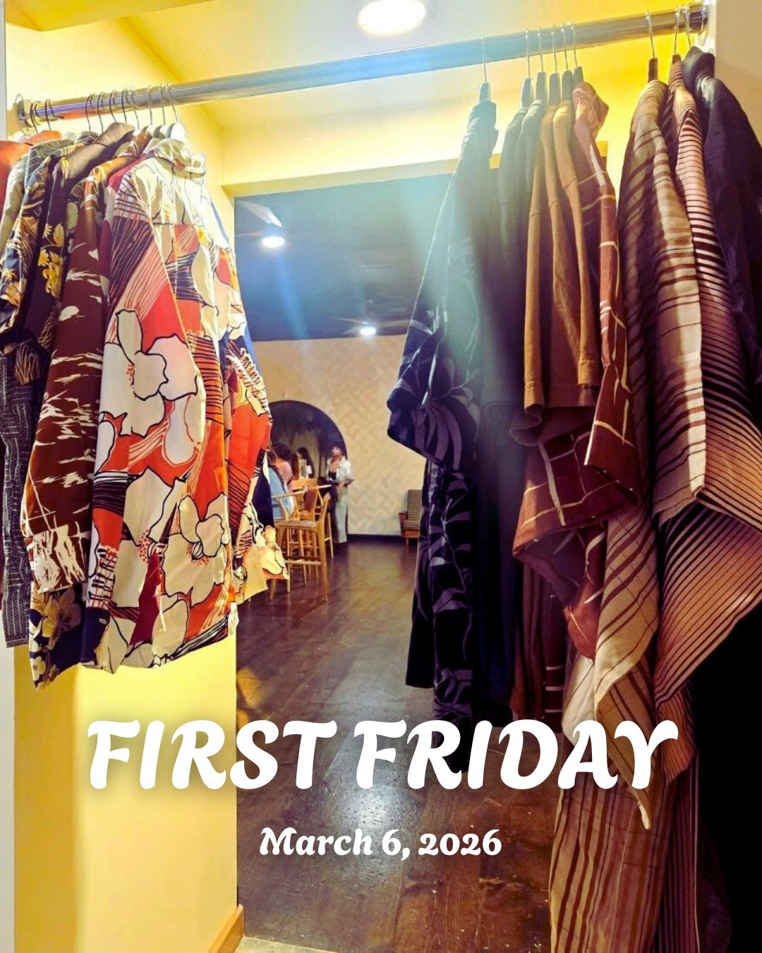 Here's a look at some of our creative neighborhood happenings within walking distance of DAC on First Friday, March 6. Come explore and experience the HEART of our Arts District!

👣1. Kaiao Space &ndash; 1018 Smith St., 5-9 p.m. @kaiao_space @manini