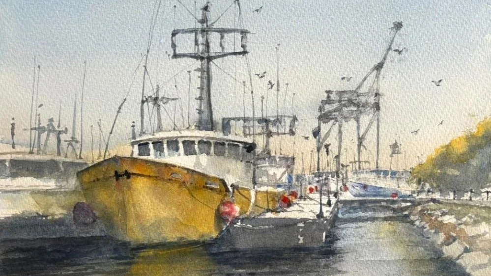INTERMEDIATE WATERCOLOR with Dwayne Adams (6-Week Course)