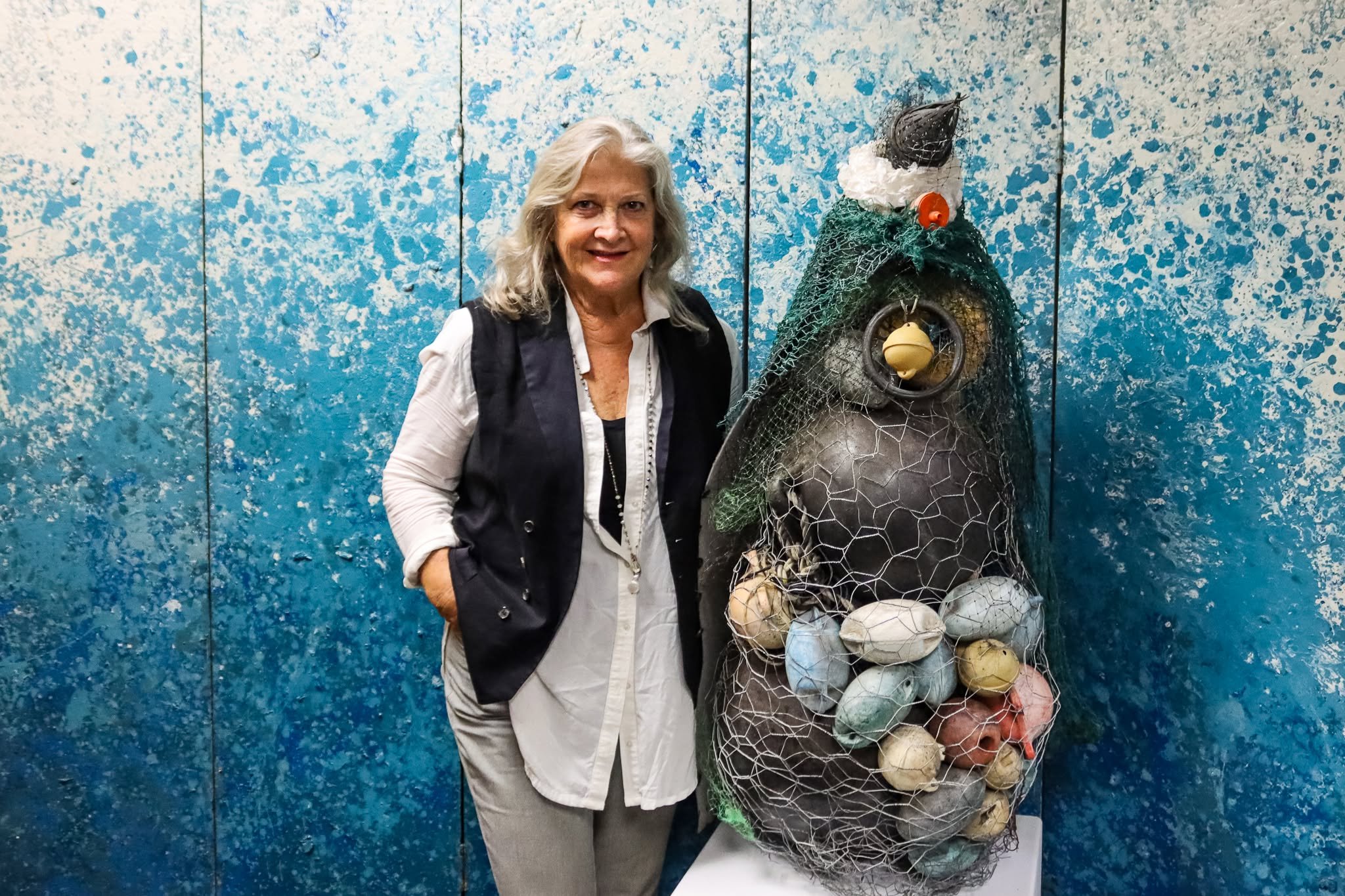 Current featured artist installation in the DAC Art &amp; Gifts Shop (@dac_artshop): Jodi Endicott (@jodiendicott)!
Her work will be on display downstairs in June and July.

Jodi is a contemporary artist and environmental advocate whose work transfor