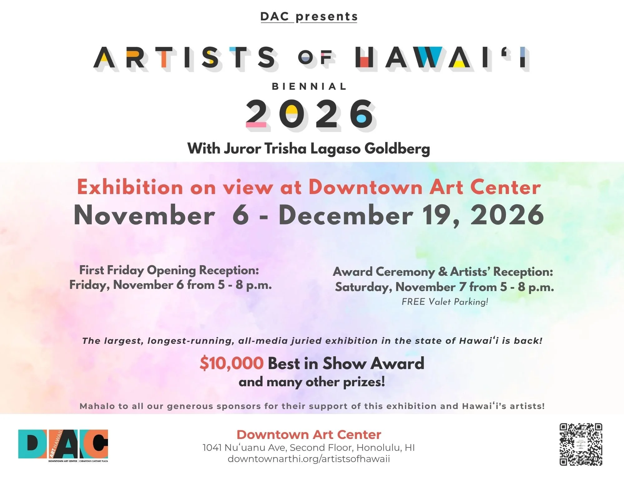 Artists of Hawaii flyer