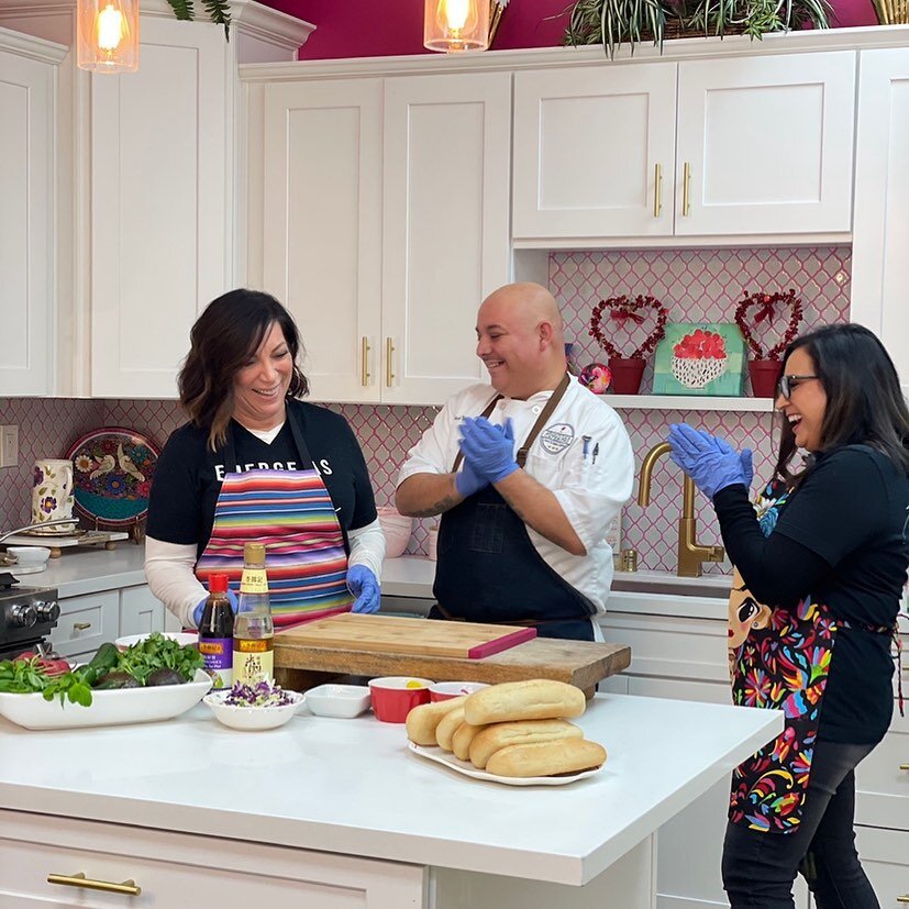 A few months ago Phylis and I were asked to be on a cooking show with @segoviascatering 
🧑🏽&zwj;🍳
Cooking show? Me? No way! I love to cook but let&rsquo;s just say this was a bit outta my comfort zone. 
😬
Sometimes when given an opportunity you j