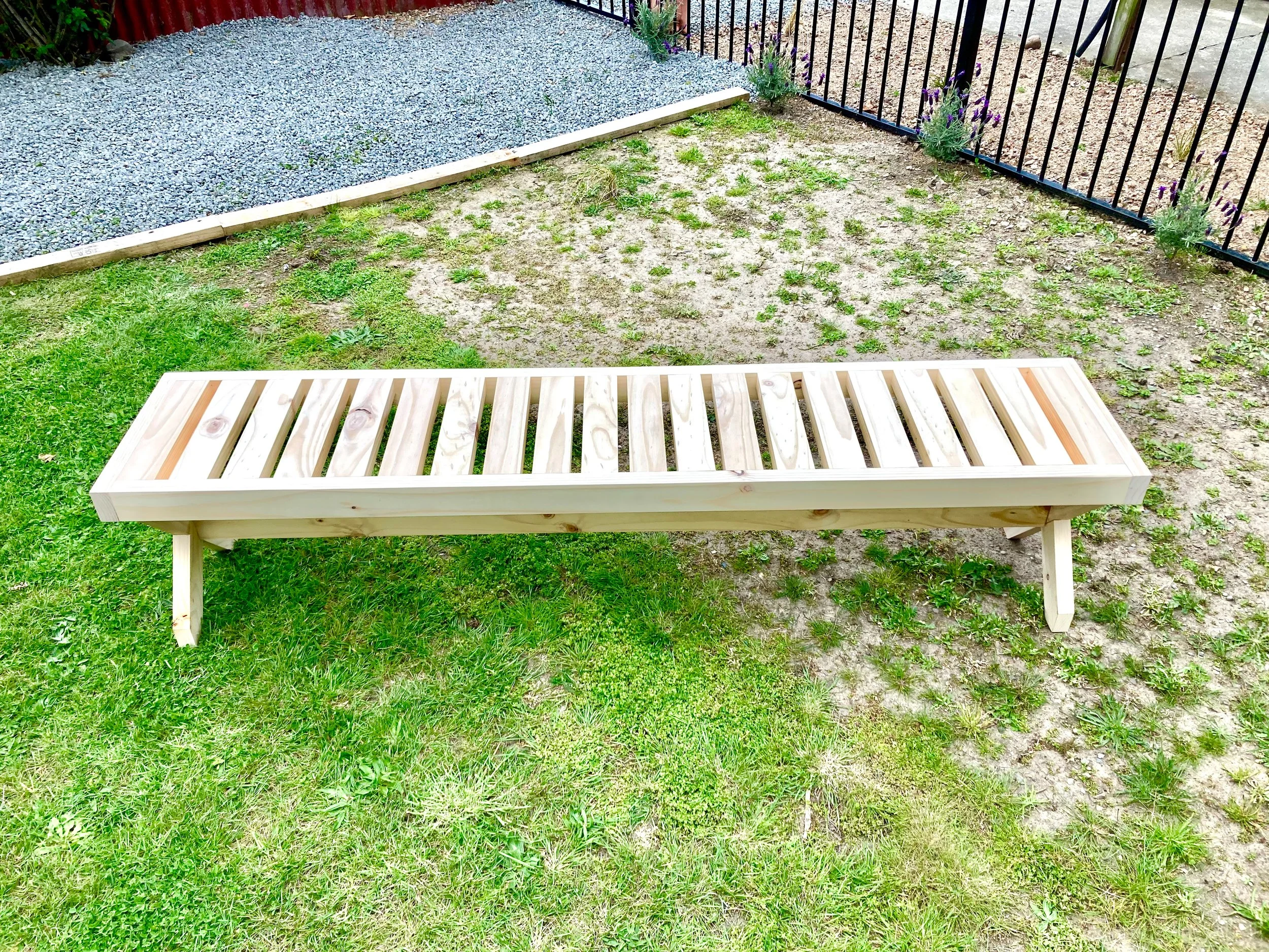 Garden bench seat — WOODEN OUTDOOR FURNITURE