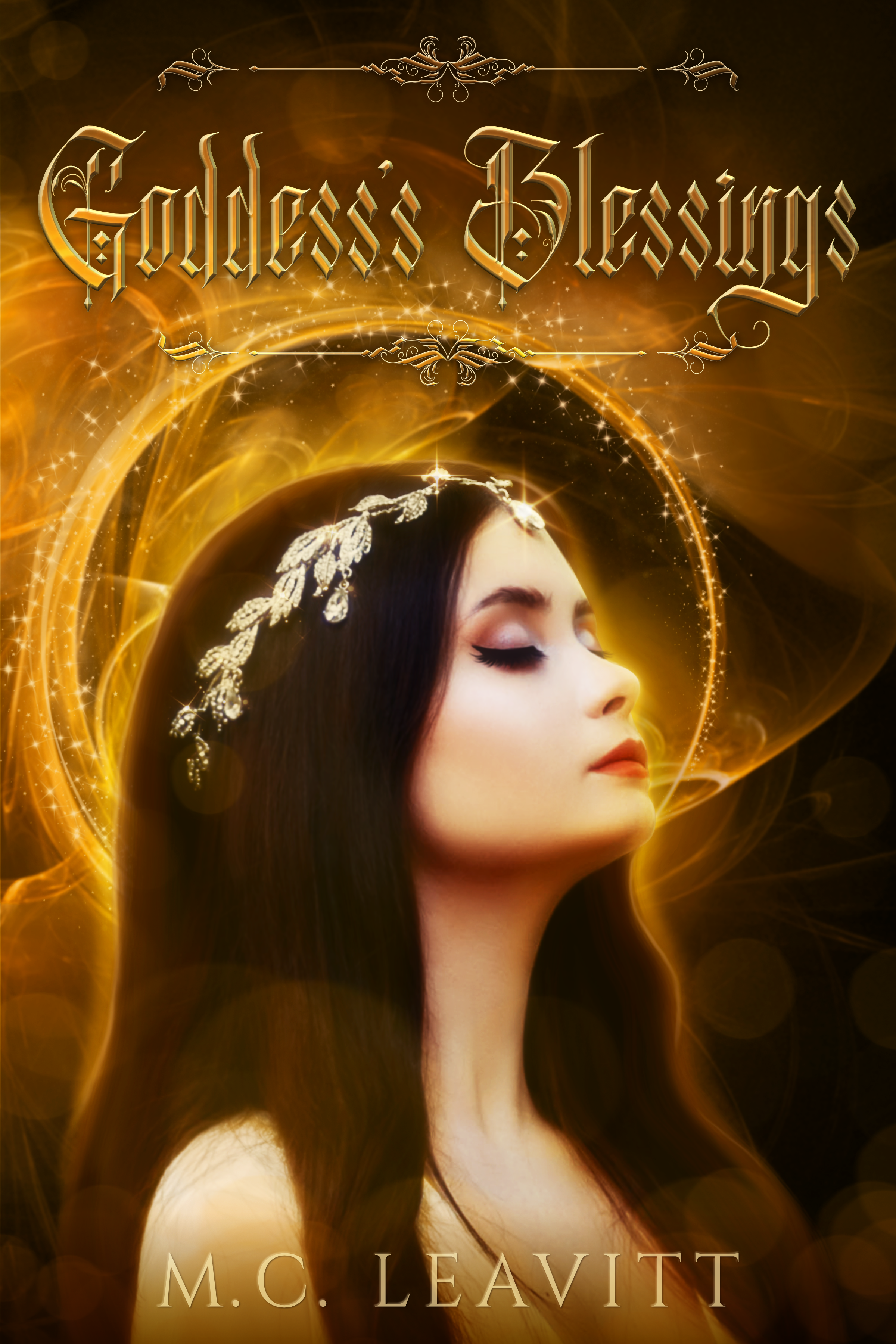 She’s chosen as one of seven to usher in the goddess’s blessing, only when she returns home, she receives a message—RUN!