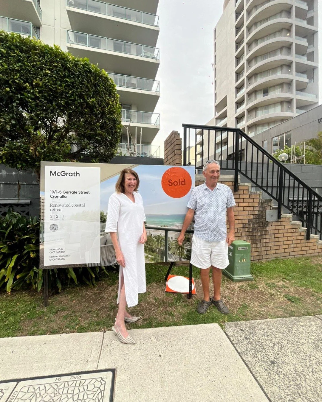 Recently Sold - Gerrale Street, Cronulla. 

Congratualtions to the new owners of this stunning beachfront apartment in Cronulla. 

With this couple confidently stepping up as the only bidders, the auction wrapped up with a great win for everyone.. 

