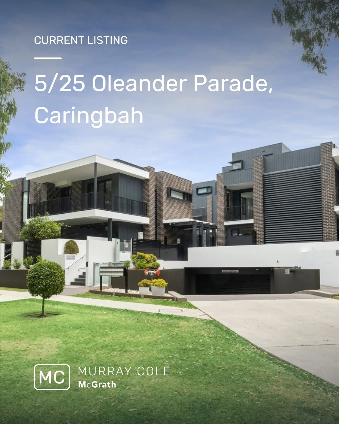 5/25 Oleander Parade, Caringbah. 

4 Bedrooms | 2 Bathrooms | 2 Carspaces

If you live in the Shire, chances are you&rsquo;ve driven past this striking townhouse in the heart of Caringbah. Step inside and it opens up to reveal impressive space, beaut