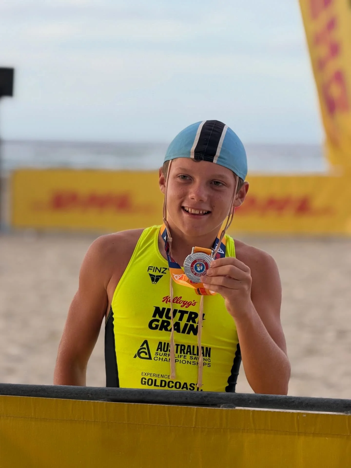This doesn&rsquo;t happen every weekend it actually 
doesn&rsquo;t happen in most lifetimes. Denzel won a silver medal 🥈 at the Australian Surf Llife Saving Titles on the weekend. Yep amazing right, each year he has competed he has held his head hig