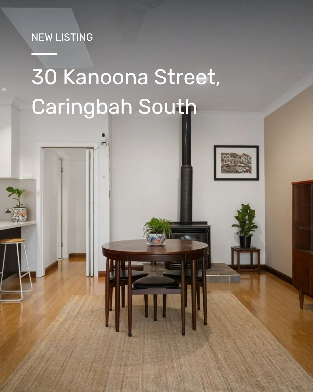New Listing in Caringbah South!

30 Kanoona Street offers a charming family home set on a peaceful street.

Out the back, you&rsquo;ll find a spacious yard made for weekend BBQs, kids running around, and easy afternoons in the sun.

If you can see yo