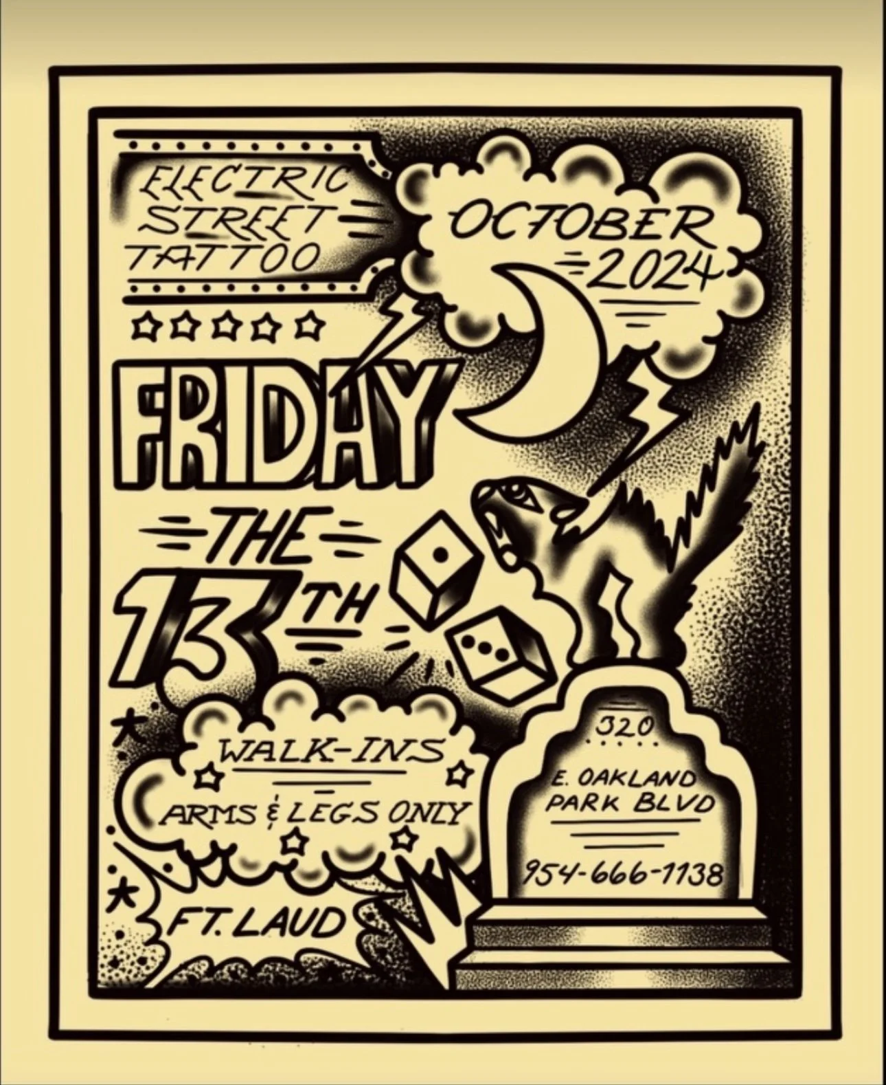 Get Ready for Friday the 13th Tattoo Specials at Electric Street Tattoo!
