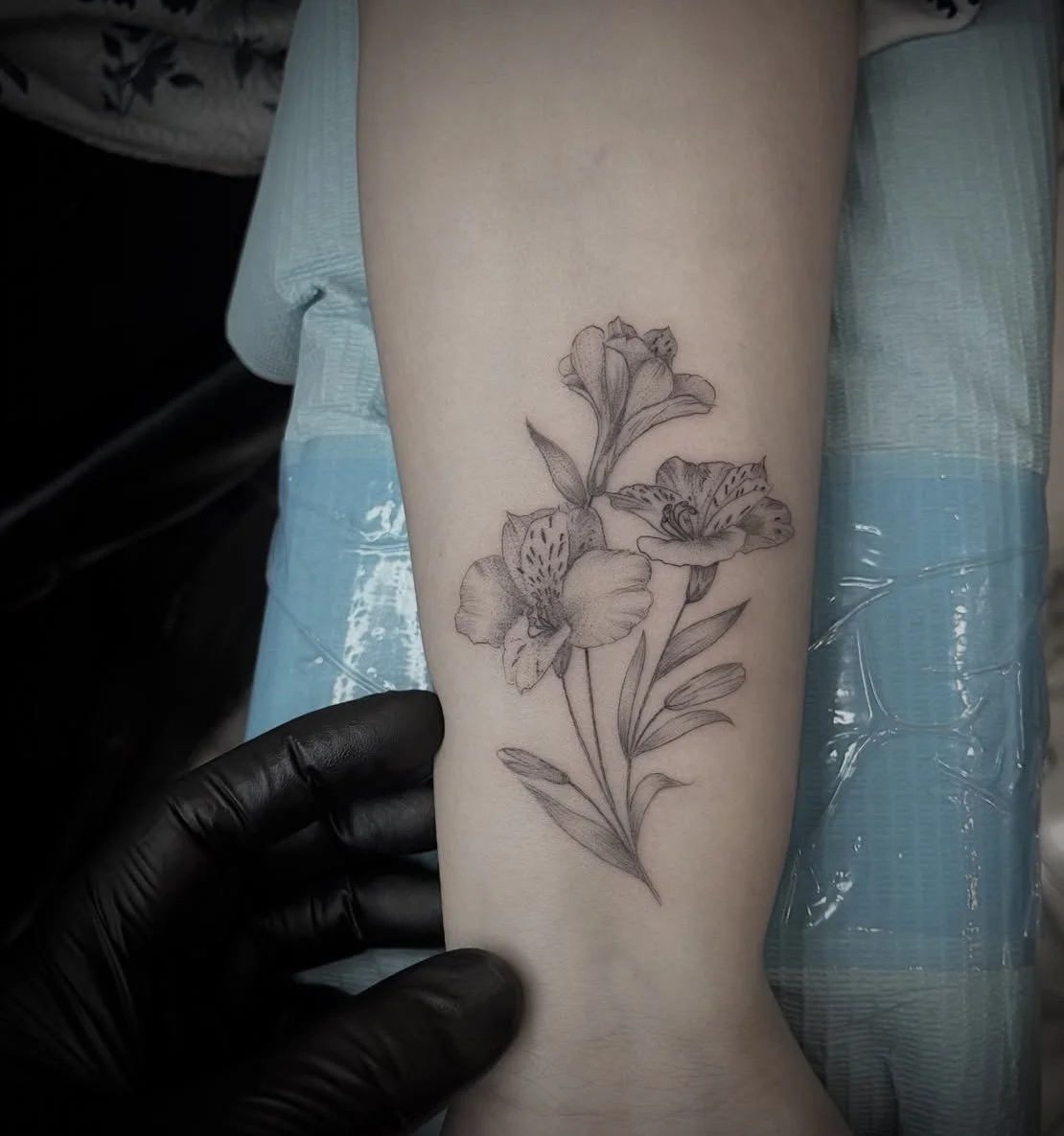 Fancy Floral Tattoo