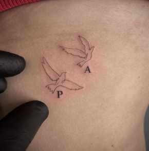 extreme fine line doves