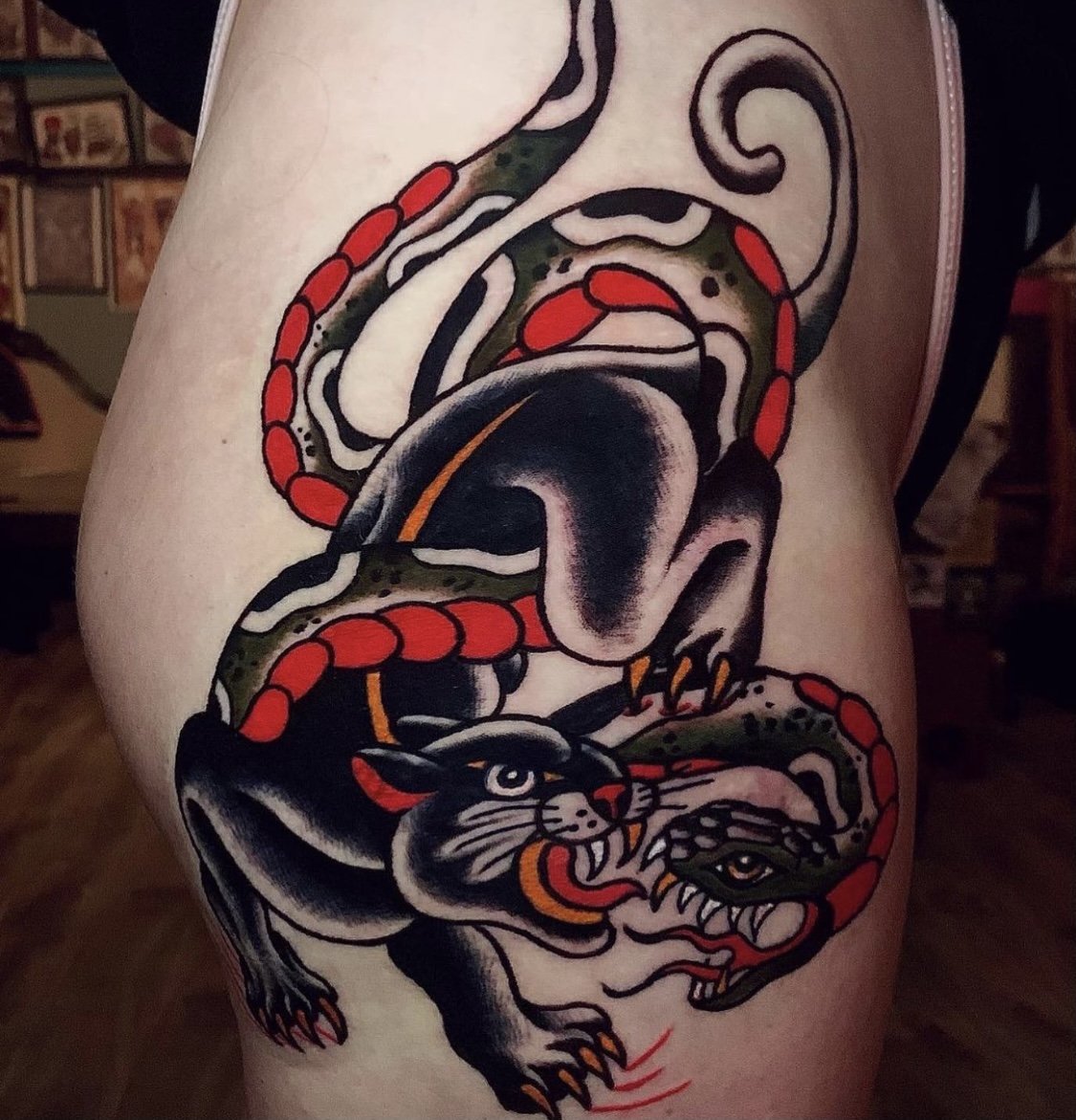 Cool Animal Tattoos — Electric Street Tattoo