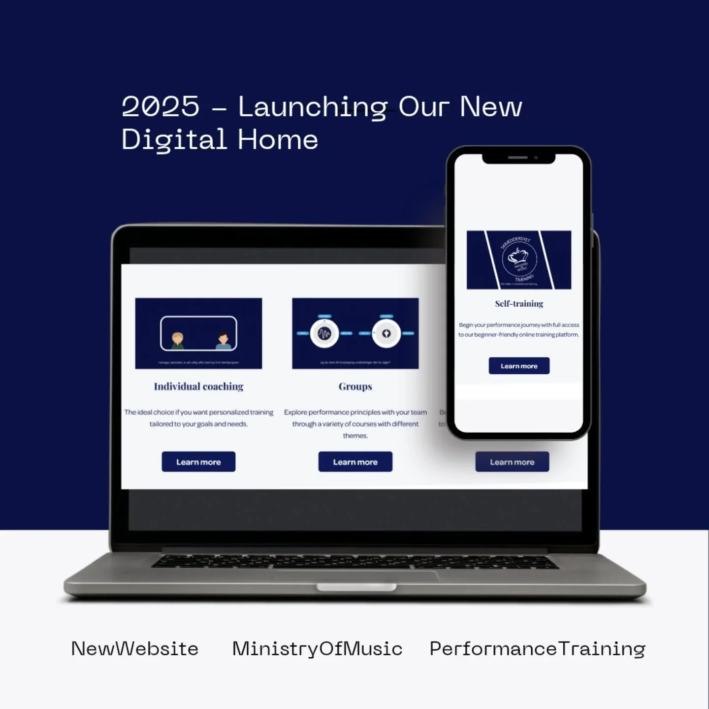 Get ready! 🎉

In 2025, we&rsquo;re launching our brand-new website at Ministry of Music &ndash; the go-to place for leaders, consultants, and professionals to elevate their performance to the next level.

Our new platform is designed to make it easy