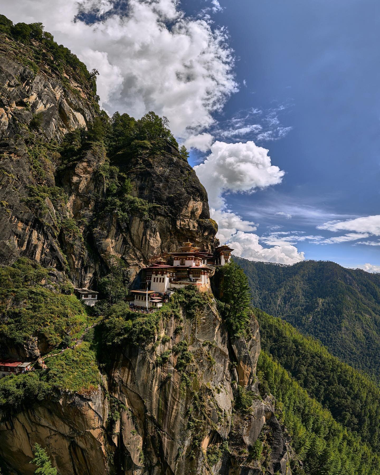 Happy Earth Day. The earth is what we all have in common, and we have to do our part to protect it.

This is a photo I took in Bhutan, in October 2019, of Paro Taktsang, also known as the Tiger's Nest.

The Kingdom of Bhutan has been called the world