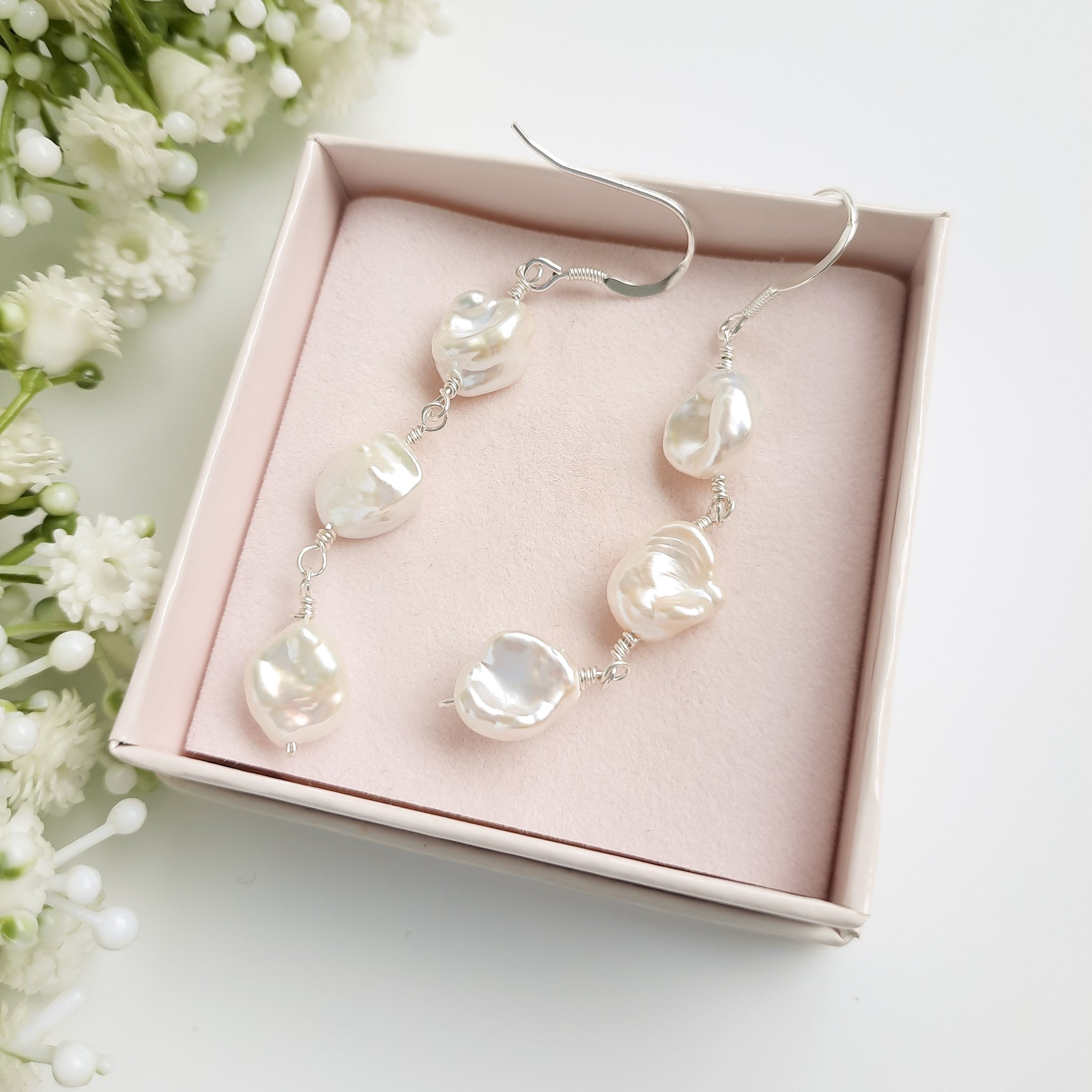 Combo of 21 Pair Studded Pearl Studs and Hoop Earrings – Vembley
