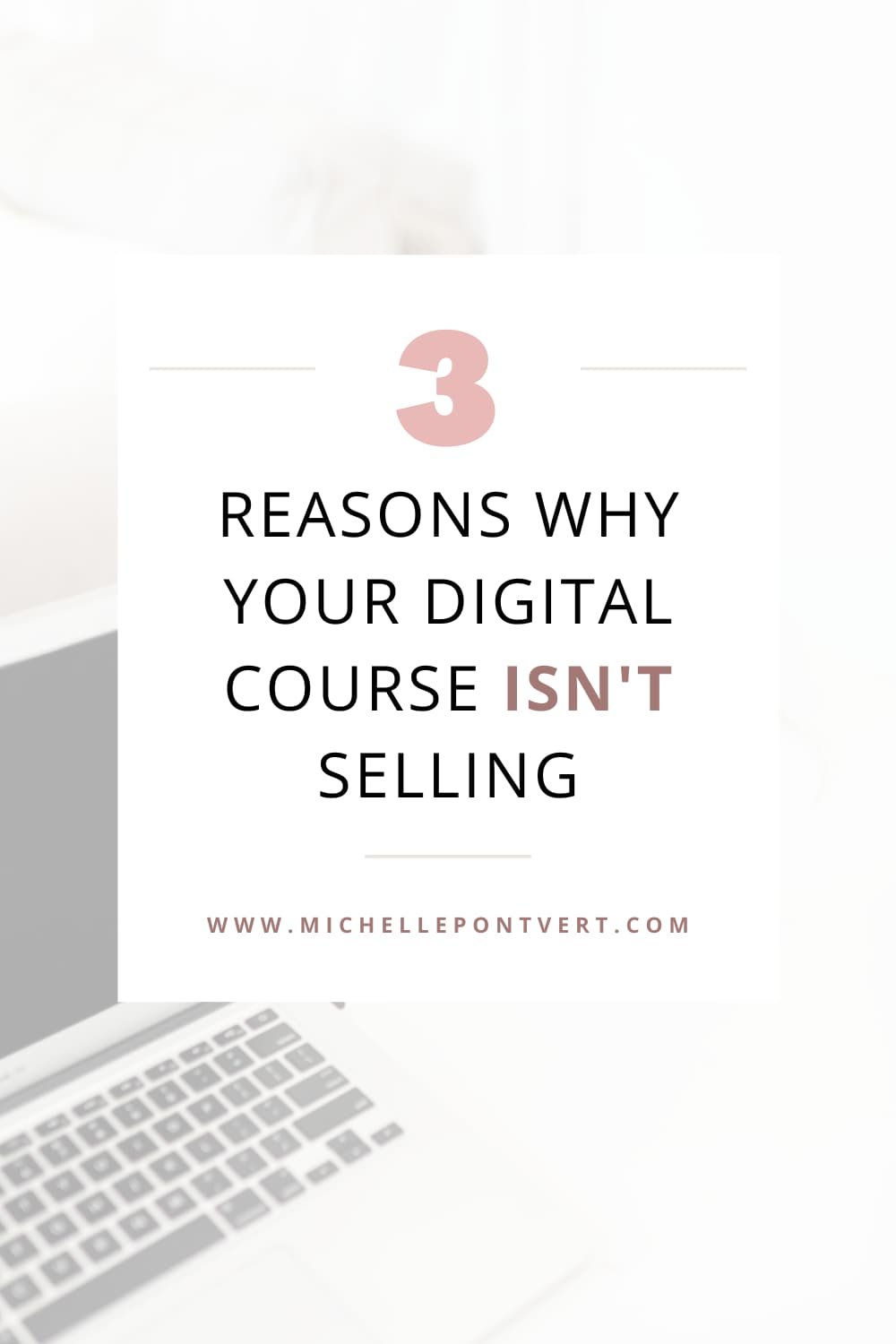 Here's Why Your Online Course Isn't Selling (And What To Do About