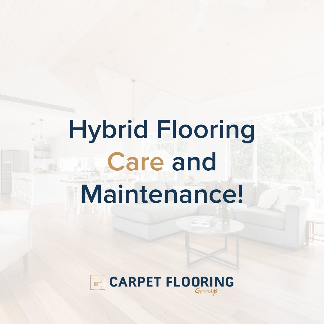 Keep your Definitive Hybrid Flooring looking its best with these simple tips:⁠
⁠
1️⃣ Regular Cleaning: Sweep or use a static mop and vacuum with a soft head. Avoid steam mops, bleach, ammonia, or caustic cleaners.⁠
⁠
2️⃣ Mopping: Use spray mops with 