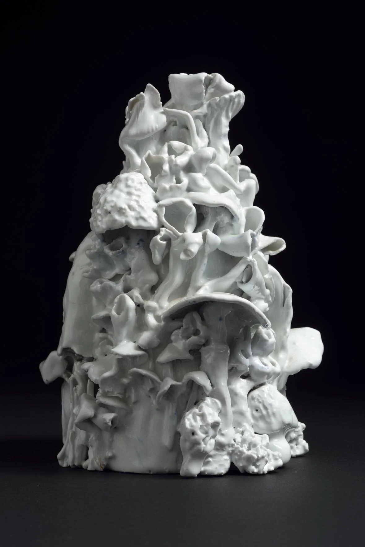 Toadstool Grotto (2015), porcelain