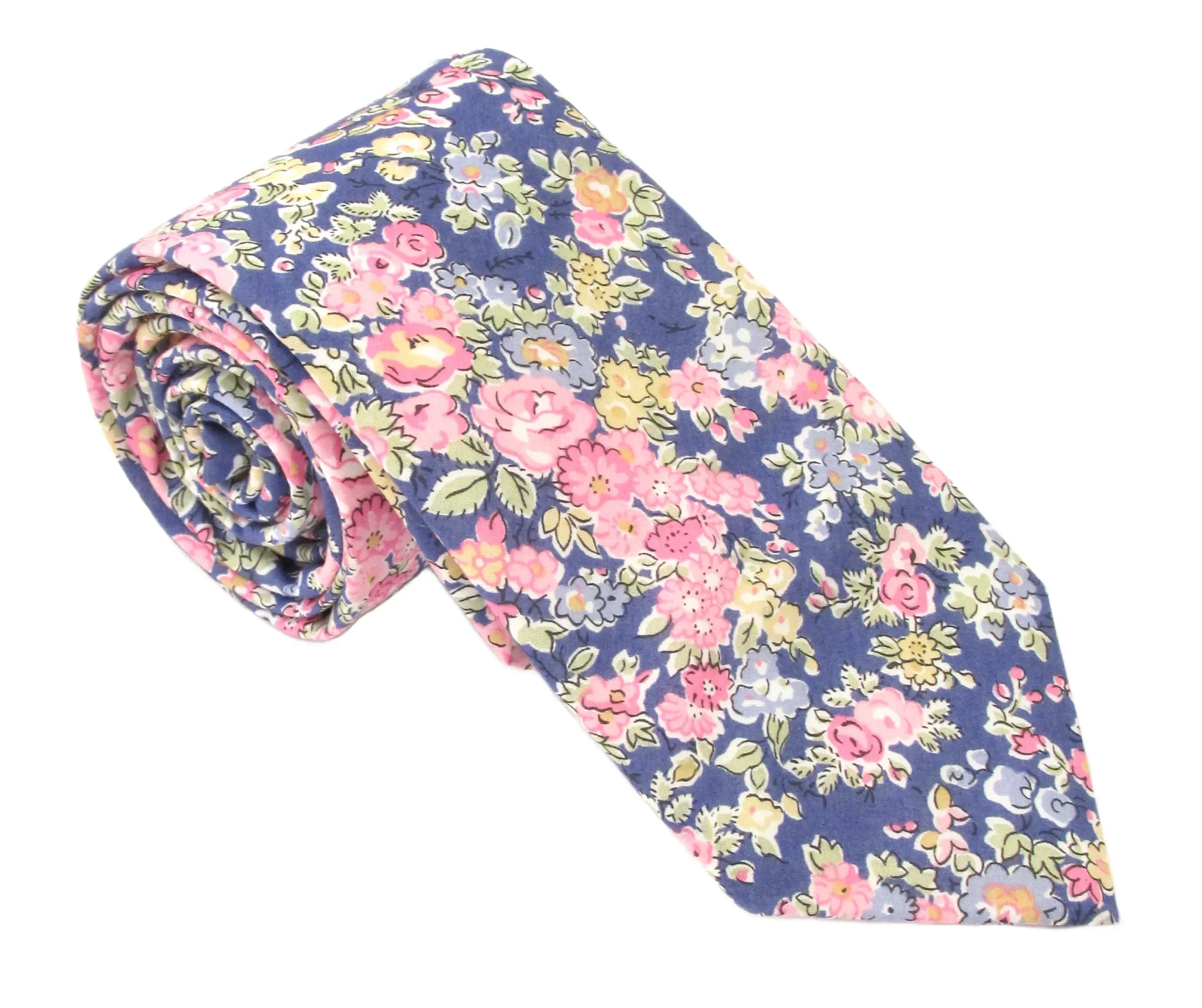 Tatum Cotton Tie Made with Liberty Fabric