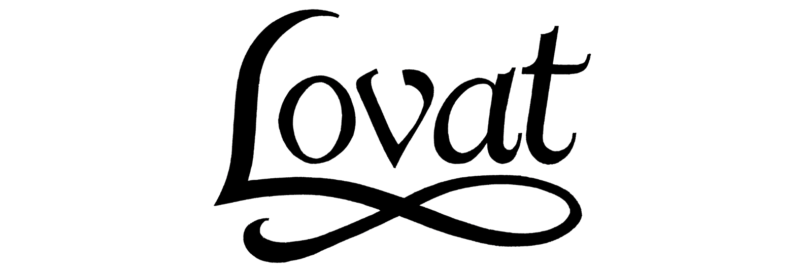 Lovatt logo in black script font on a white background.