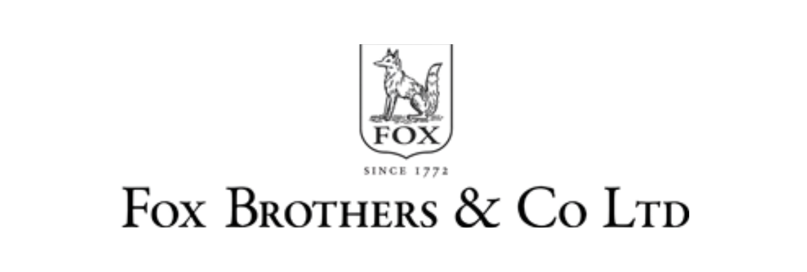 Logo of Fox Brothers & Co Ltd featuring a fox illustration and text.