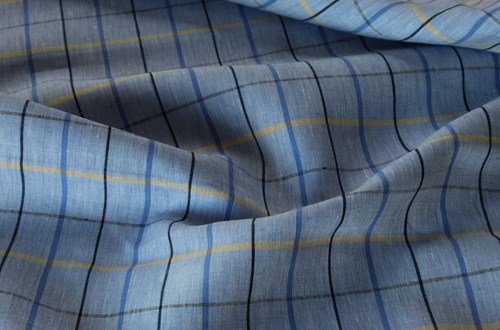 Light Blue with Navy Blue Yellow checks 4105.jpg