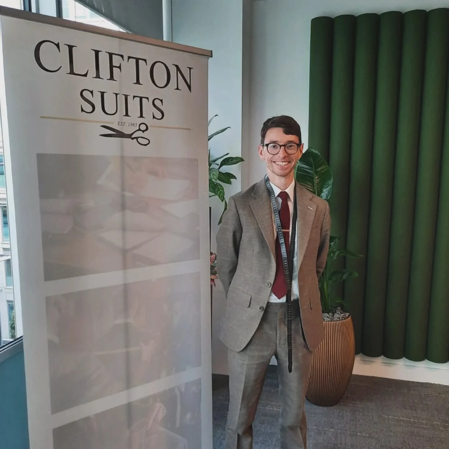 This week,&nbsp;we set up shop in Manchester with a visit to&nbsp;@vividresourcing before heading on to meet clients and suppliers in Yorkshire as part of our tailoring roadshow.

Andrew &amp; Robson reconnected with returning clients, many of whom p