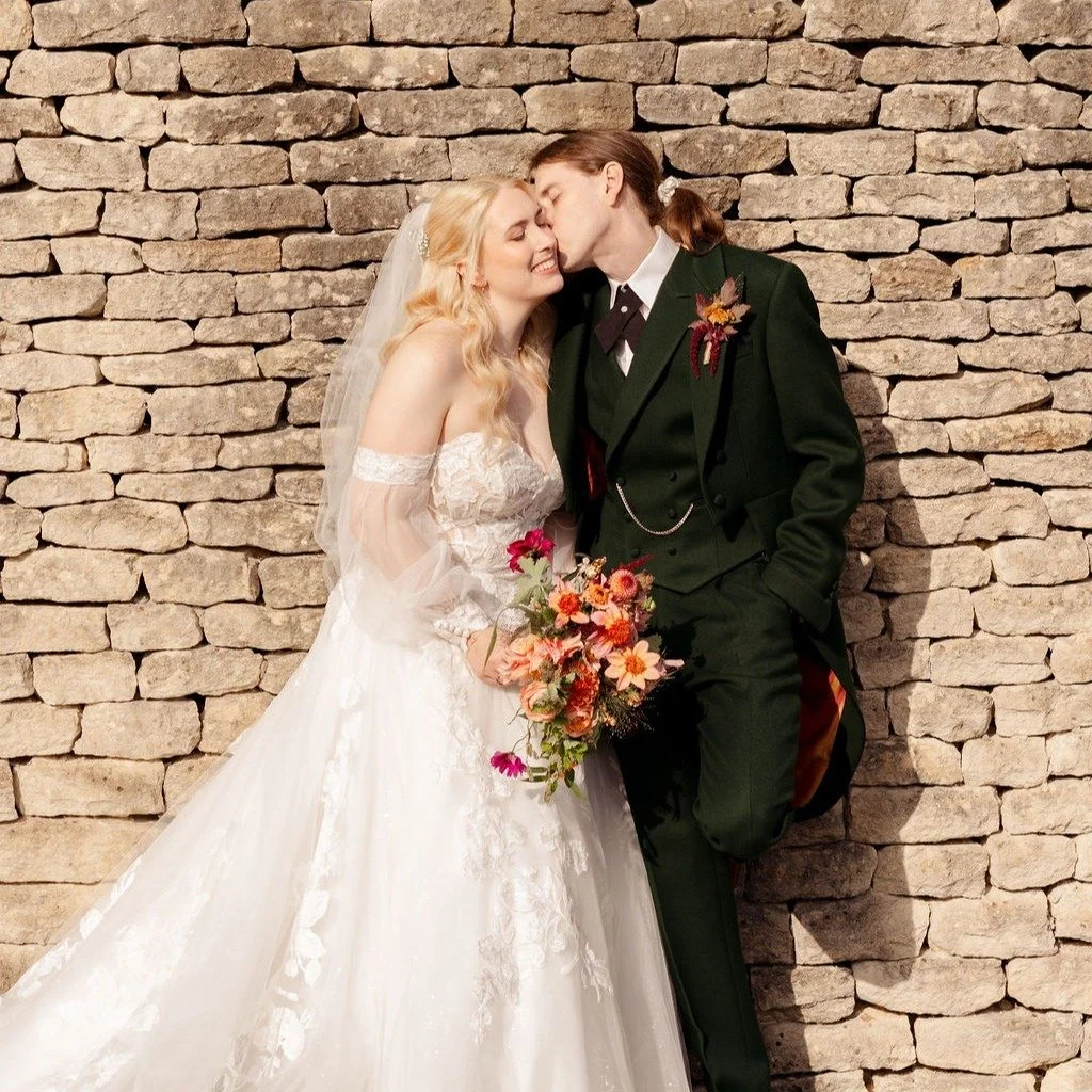 We loved working with Owain to create his outfit for his and Nicole&rsquo;s special day.

We first met Owain at a wedding fayre, when he stopped by our stand and asked if we could create a formal twist on a cosplay-inspired outfit. Of course, we were