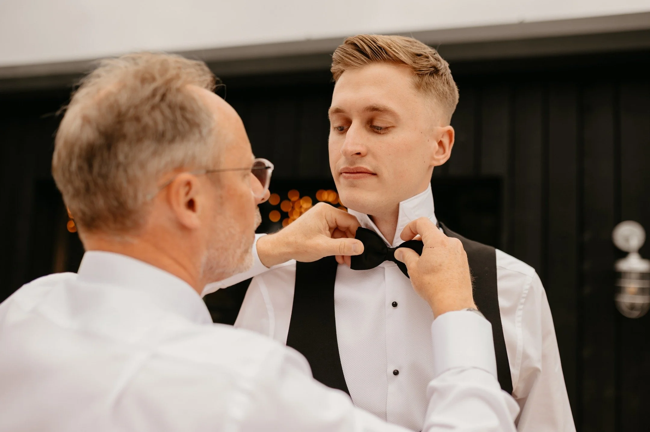 You don&rsquo;t have to do it all alone on your big day, that&rsquo;s exactly what your wedding party is there for.

Looking back on the beautiful wedding of Tom &amp; Megan shot by @megandonatiphotography 

#VelvetJacket #WeddingParty #Groomsmen #We