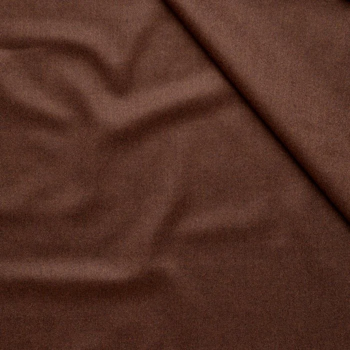 WF2-43  Worsted Flannel Chestnut Brown Plain Mélange.jpg