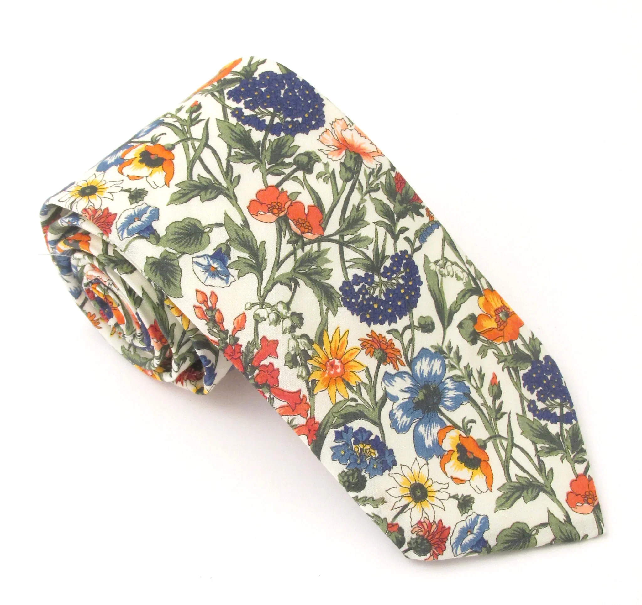 Rachel Cotton Tie Made with Liberty Fabric