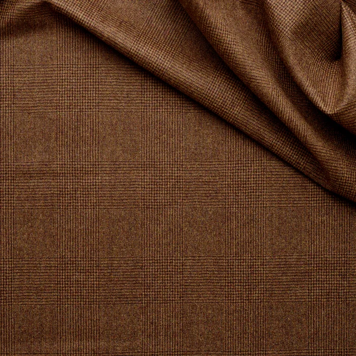 WF2-31 Worsted Flannel Chocolate Glen Check.webp