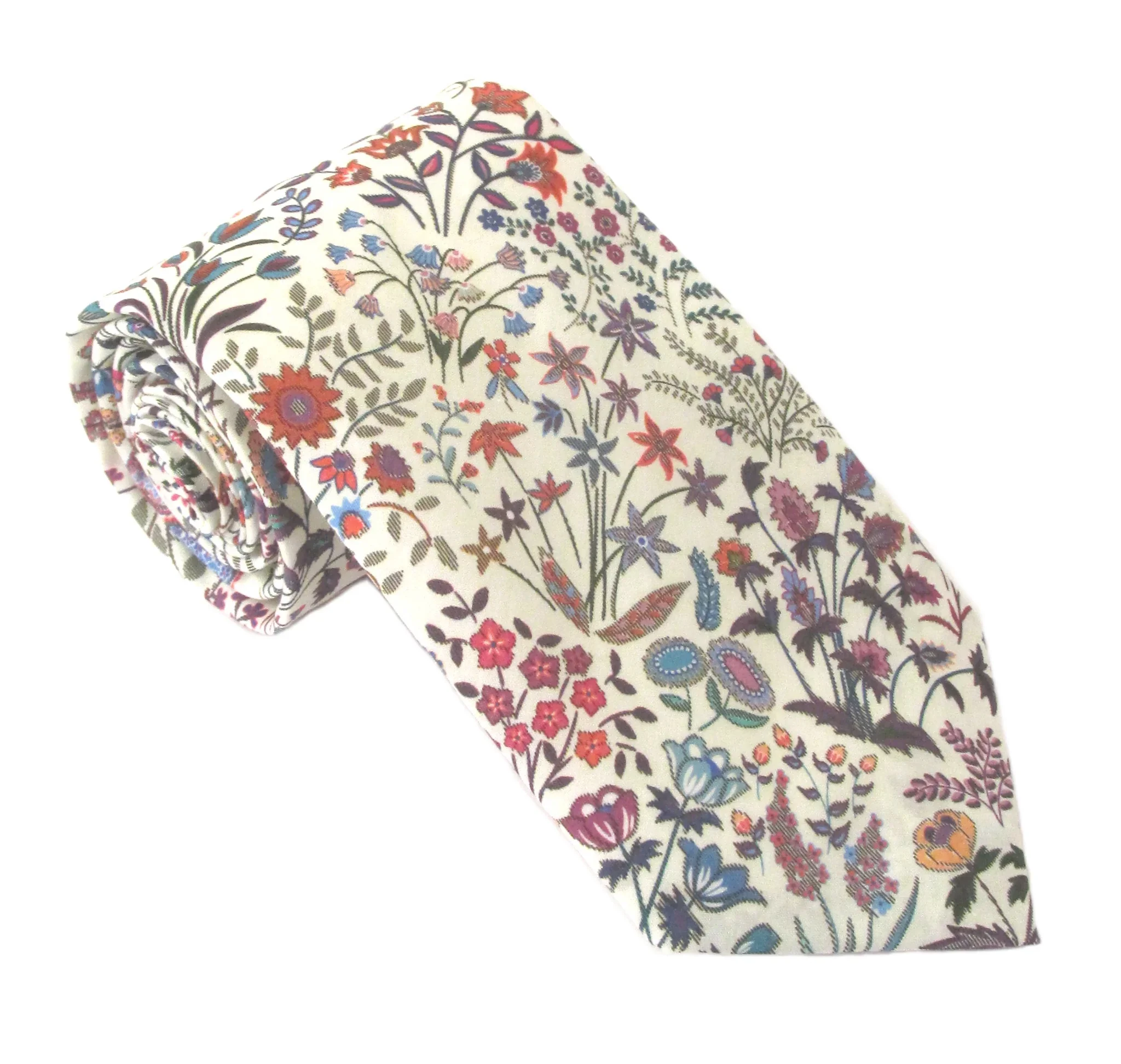 Shepherdly Song Cotton Tie Made with Liberty Fabric