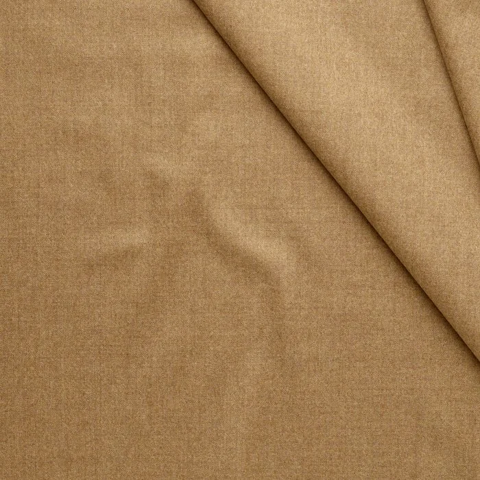 WF2-46  Worsted Flannel Khaki Plain Mélange.jpg