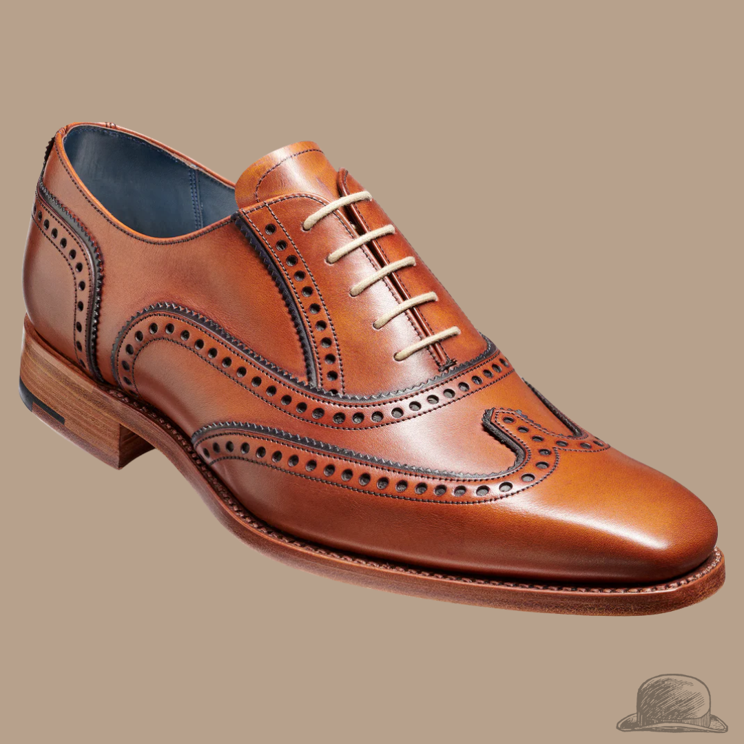 Spencer - Antique Rosewood / Navy Calf