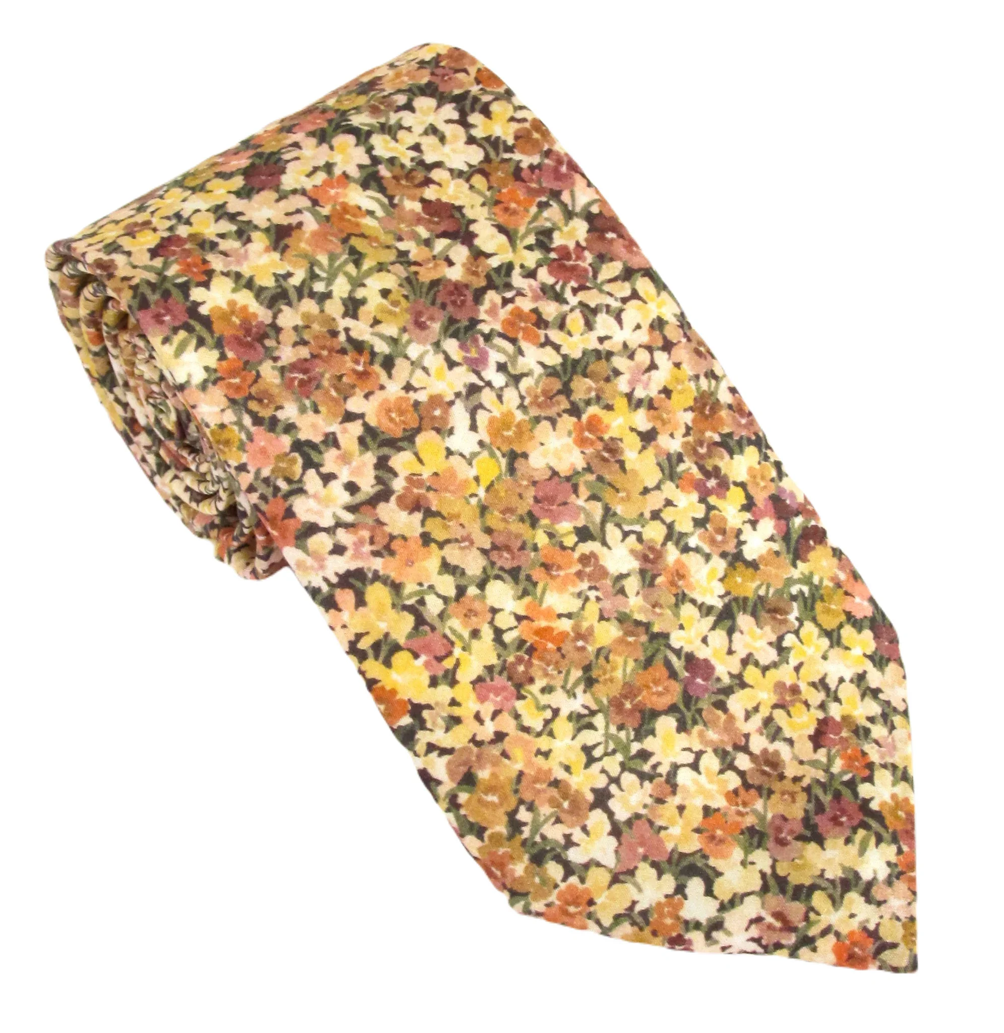Arrietty Violet Cotton Tie Made with Liberty Fabric.webp