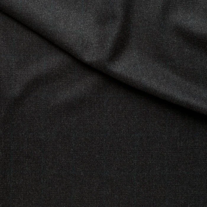 WF2-67  Worsted Flannel Charcoal Check with Forest Green Deco.jpg