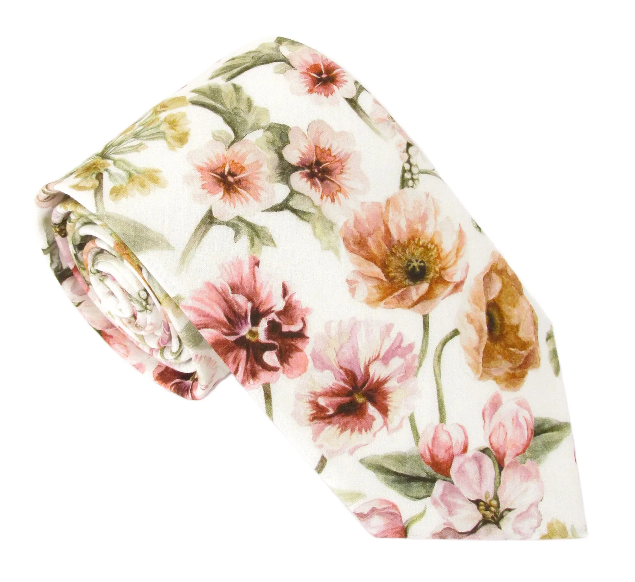 Fairytale Cotton Tie Made with Liberty Fabric.webp