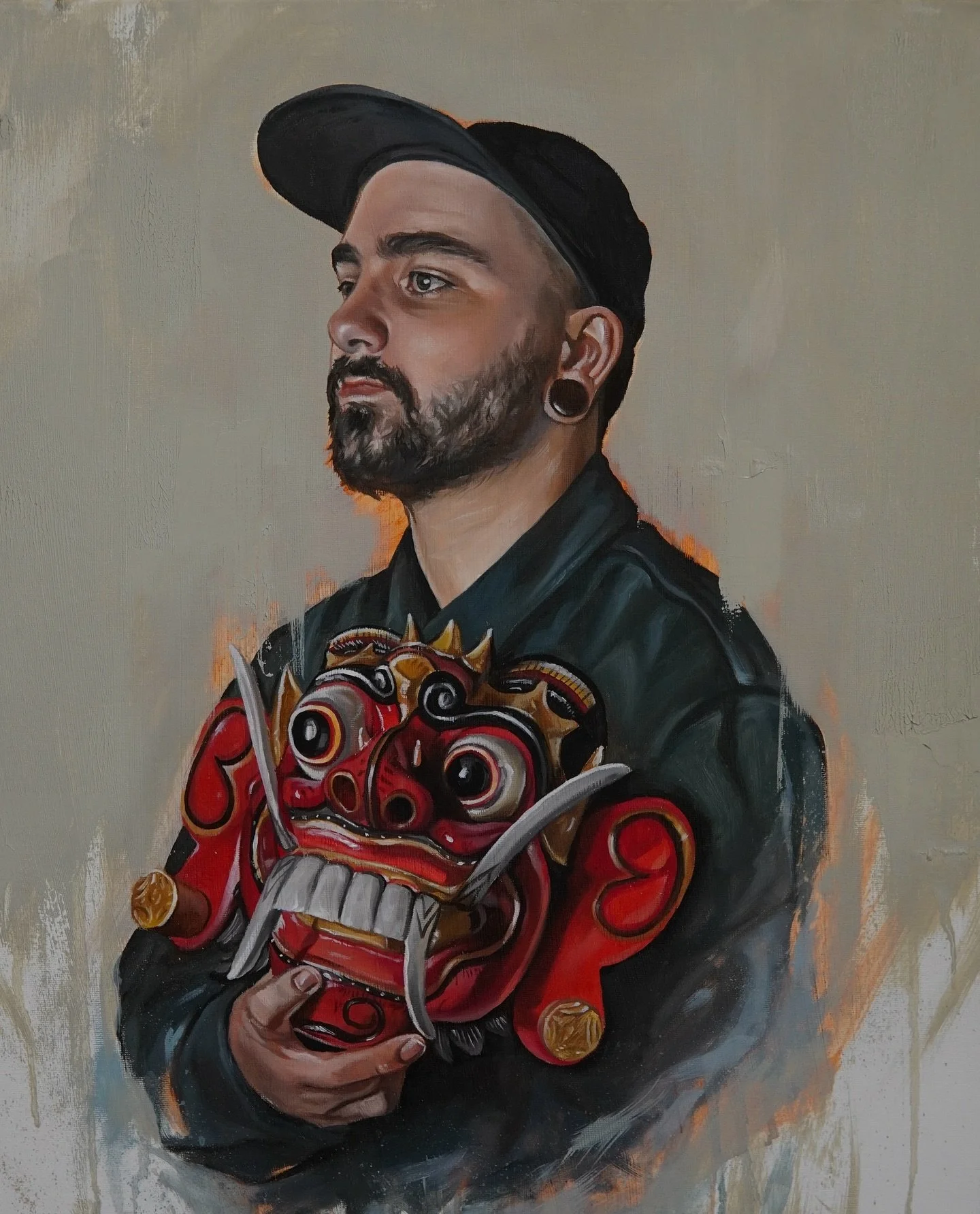 My Submission for the Self Portrait Art Contest run by @studioslew 
To be judged by the one and only @alpay_efe and the man himself @slewp I&rsquo;ve watched both of these guys YouTube channels for a number of years now so I was excited to get involv