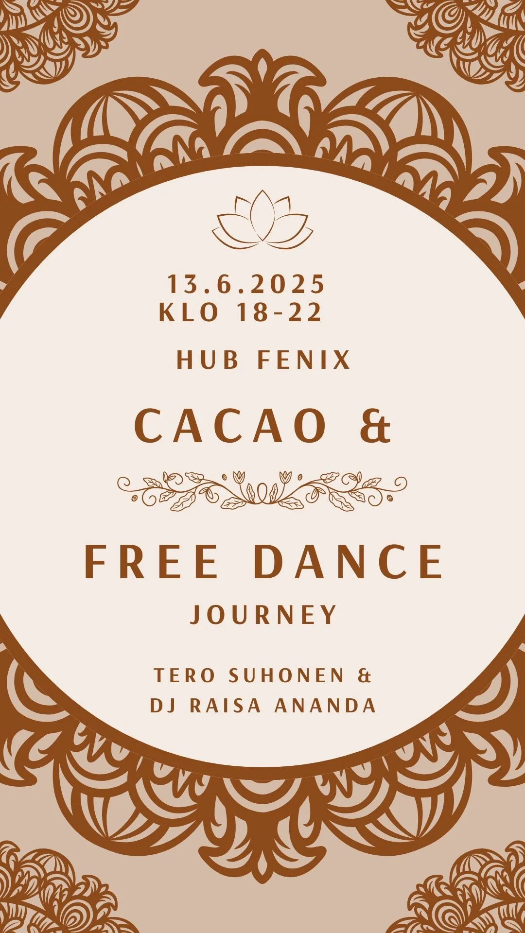 KAAKAOSEREMONIA &amp; FREE DANCE JOURNEY RAASEPORI 13.6.2025