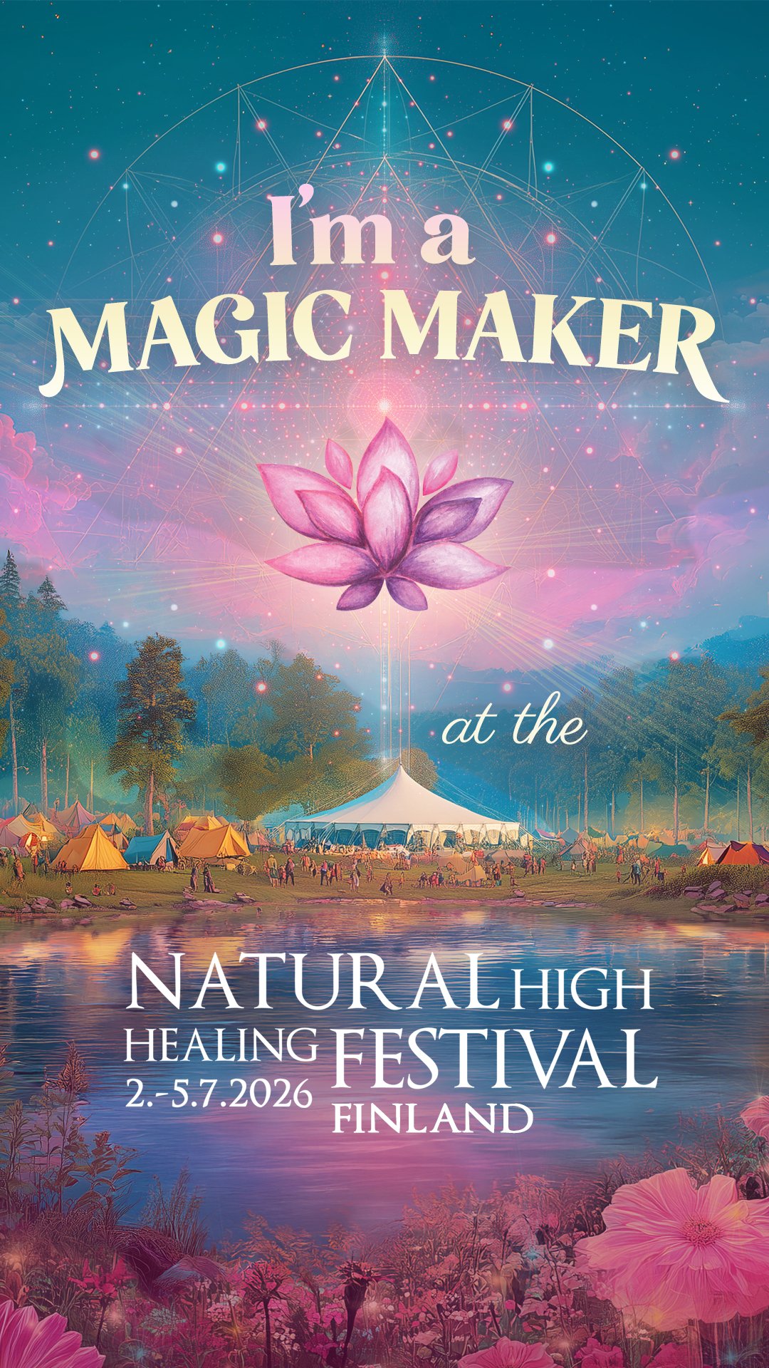 SYVÄ YHTEYS SEREMONIA NATURAL HIGH HEALING FESTIVAALIT  2.-4.7.2026